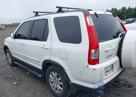 2005 Honda Cr-V Se из США, поврежденный, VIN JHLRD78935C012014